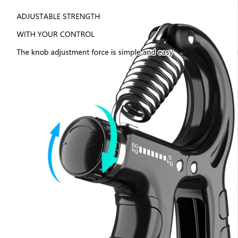 Grip Strength Trainer Forearm Strengthener Hand Squeezer Adjustable